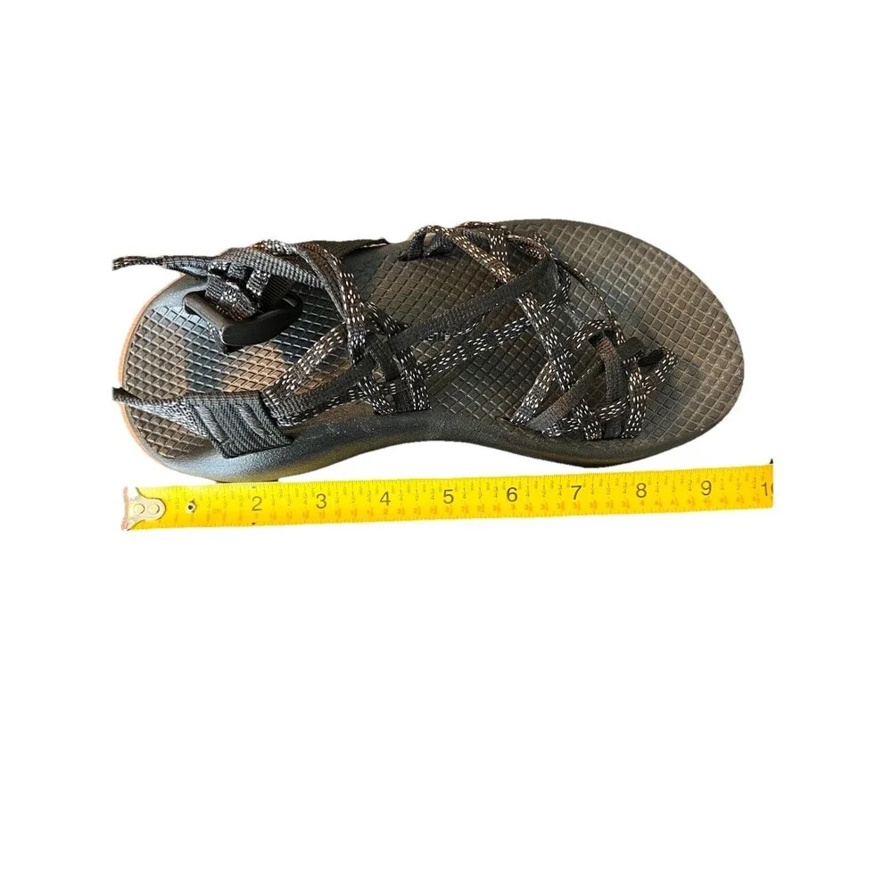 Chaco’s Women’s 6M Z-Classic‎ Sandals Black Fabric Upper , Toe Loop